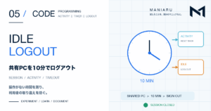 共有PCで操作がない時間を測り、10分後にWordPressからログアウトする仕組み